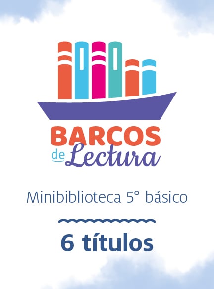 Set 6 títulos, 5° básico, Barco de lectura