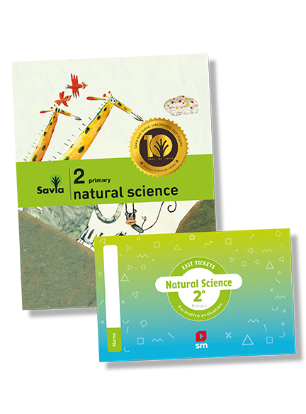 Natural Science 2do básico (Texto + licencia digital + cuaderno de trabajo + ticket de salida)