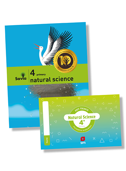 Natural Science 4to básico (Texto + licencia digital + cuaderno de trabajo + ticket de salida)