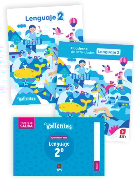 Lenguaje 2do básico (Texto, Cuaderno de Actividades y Cuaderno de Evaluación) 