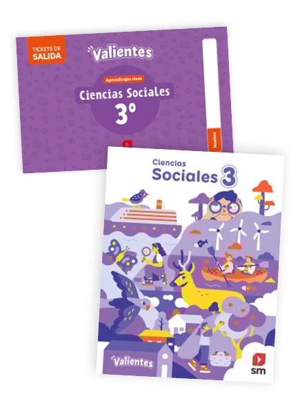 Ciencias Sociales 3ro básico (Texto y Cuaderno de Evaluación)