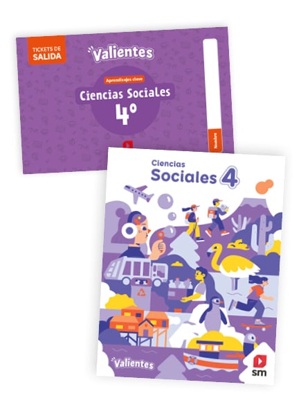 Ciencias Sociales 4to básico (Texto y Cuaderno de Evaluación)